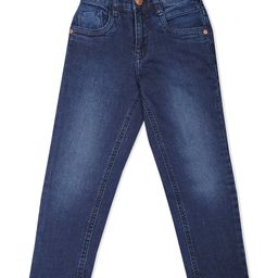 LEO Solid Denim Jeans  - Blue-image-87