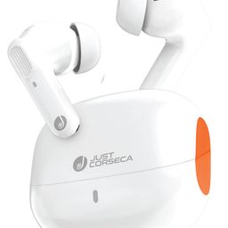 Just Corseca Sonnet ENC Wireless Earbuds, White-19