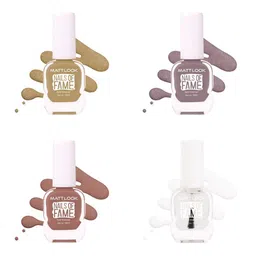 MATTLOOK Nails Of Fame Set Of 4 Nail Enamel - 12 ml Each - Shade - 6 - 66 - 64 - 1-29