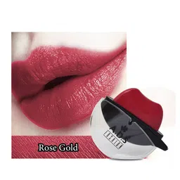 A.D.S Set Of 2 Lip Shape Apple Design Lipstick - 10 gm Each- Rose Gold - 11 Wine - 12 image 2