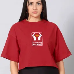 Besick Women Typography Printed T-shirt-picture-21