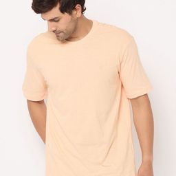Duke Men Solid Round Neck Cotton T-shirt-image-98