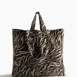 H&M Cotton Canvas Sports Tote Bag-30