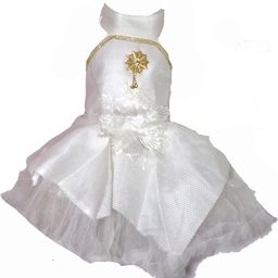 Samjho Fashion Girls White Embellished Halter Neck Georgette Fit & Flare Maxi Dress-image-25