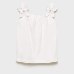Mango Kids Girls Cotton Regular Top-picture-11