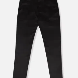 Allen Solly Junior Black Solid Trousers-image-81