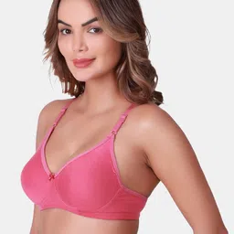 SKDREAMS Pack of 3 Cotton Full Coverage Seamless Bra image 3