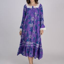 Moomaya Printed Nightdress-image-80