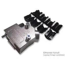 OSSI D Sub BACkshell, Shielded, Size De, Zinc, DVZK9-K-picture-18