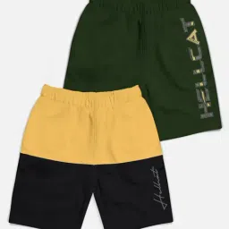 HELLCAT Kids Multicolor Printed  Shorts-image-71
