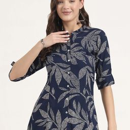 BAESD Women Graphic Printed Mandarin Collar Shirt Style Top-picture-16