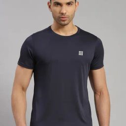 Rock.It Navy Blue Regular Fit T-Shirt-image-71