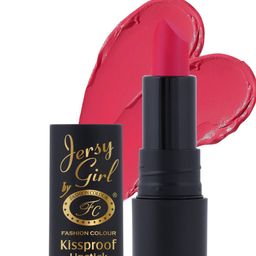 Fashion Colour Jersy Girl Kiss Proof Waterproof Matte Lipstick - Fuchsia - 15-10