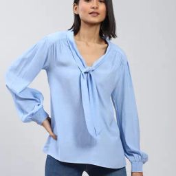 Label Ritu Kumar Sky Blue Top-image-56