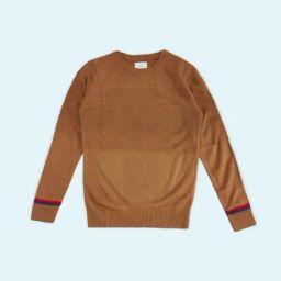 Pantaloons Junior Brown Regular Fit Full Sleeves Sweater-image-73