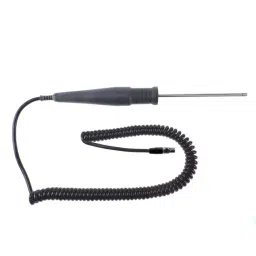 RS PRO PT100 RTD Perforated Air Temperature Probe, 110mm Length, 4mm Diameter, 500 °C Max Model No 2048383-26
