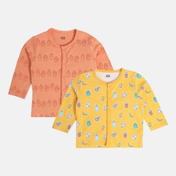 MINI KLUB Infant Boys Pack Of 2 Printed Jhablas 27NBFV767-25