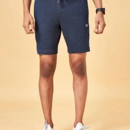 Ajile by Pantaloons Navy Slim Fit Shorts-image-56