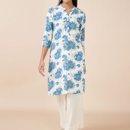 RANGMANCH BY PANTALOONS Women Floral Printed Thread Work Kurta-picture-32