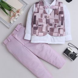 BAESD Boys Printed 3-Piece Suits-image-110