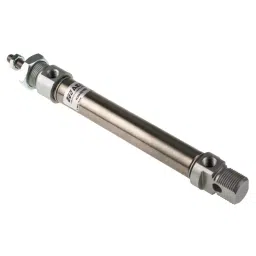 RS PRO Pneumatic Roundline Cylinder-20mm Bore, 100mm Stroke, ISO 6432 Series, Double Acting,3043577-image-47