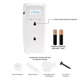 Airance 250 ml Refill Cool Splash Spray With Automatic Room Freshener Machine image 4