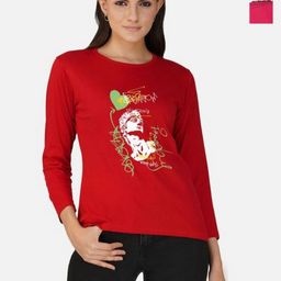 Metronaut Women 2 Printed Bio Finish Applique T-shirt-picture-32