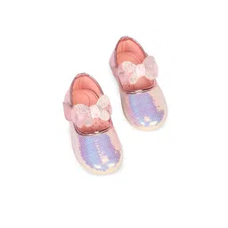 Lil Lollipop Girls Embellished Party Ballerinas With Bow Details-picture-51