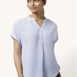 Annabelle by Pantaloons Blue Regular Fit Top-image-59