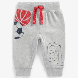 Mothercare Kids Grey Printed Trackpants-image-97