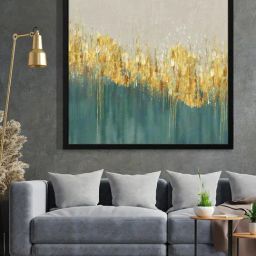 999Store Printed Multicolor Canvas Wall Art-41