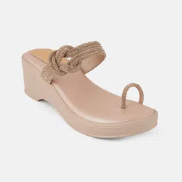 Anouk Women Embellished Party Wedge Heel Sandals-picture-49