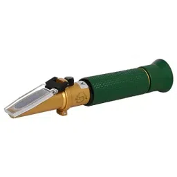 ACETEQ Brix Refractometer Multicolor for Beer Wine Fruit Sugar, ‎0-32 BRASS-12