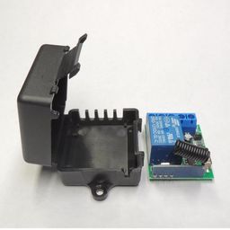 Unique India 433Mhz Wireless Remote Control Switch DC 12V 1CH RF Relay Receiver Module with Transmitters (1 Receiver and 2 Remote) image 3