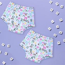 Snugkins 100% Cotton Reusable Kindergarten Tales Potty Training Pull Up Pants Pack of 2 - Multicolor-14