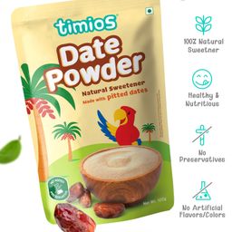Timios 100% Organic Date Powder - 100 g-image-48
