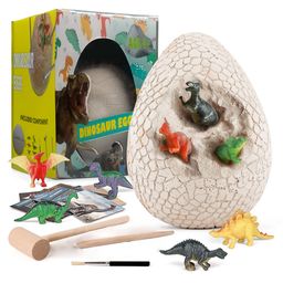 Oskart Dino Egg Dig Kit: Educational Science Activities  1 Jumbo Egg with 6 Surprise Dinosaurs STEM Toy Gift-19