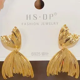 AKISON JEWELS Gold-Plated Alloy Earrings-image-24