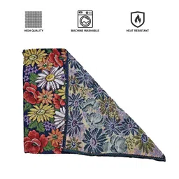 prakartik Floral Print Multi Color Table Placement Mat image 4