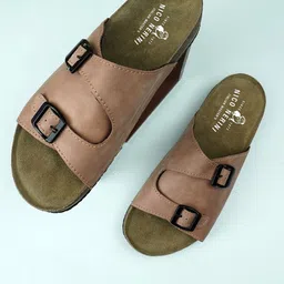 NICO NERINI Men Leather Comfort Sandals-picture-39