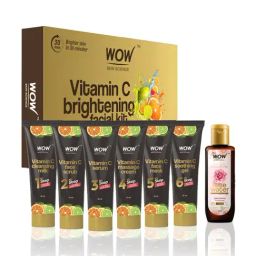 Wow Skin Science Vitamin C Brightening Facial Kit with Rose Water-7