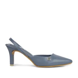 Elle Women's Blue Sling Back Stilettos-image-44