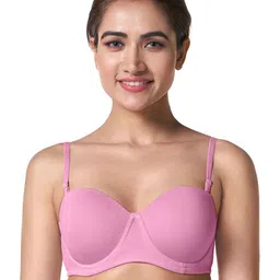 BLOSSOM Medium Coverage Lightly Padded Seamless Everyday Bra-image-3