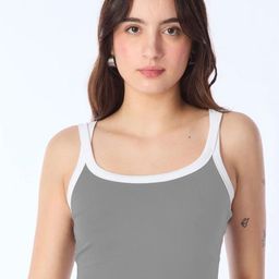 CLAFOUTIS Cotton Crepe Crop Top-image-73