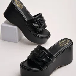 Shoetopia Girls Platform Sandals with Bows-18