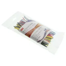 3M HEAT SHRINK TUBING KIT, PO, 35 PIECES, MULTI COLORS, FP-301-3/32-ASSORT.-31