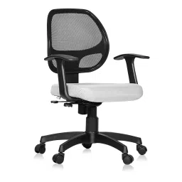 Da URBAN Airex Grey Mid Back Revolving Mesh Ergonomic Chair for Home & Office-image-43