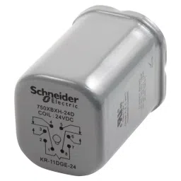 SCHNEIDER ELECTRIC/LEGACY RELAY Relay, Dpdt, 240Vac, 28Vdc, 12A, 750XBXH-24D-11