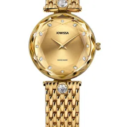 JOWISSA Unisex Embellished Dial & Stainless Steel Bracelet Style Straps Analogue Watch J5.841.M-image-20