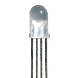 KINGBRIGHT LED, Multicol., Rgb 5 mm, X-Bright, L-154A4SUREQBFZGEW (Pack of 5)-45